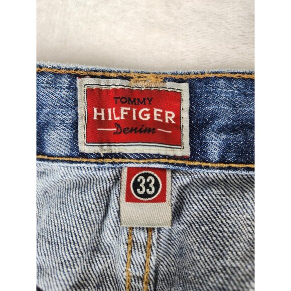 Vintage Tommy Hilfiger Red Label Detroit Jeans Mens Size 33 Straight - Picture 10 of 15
